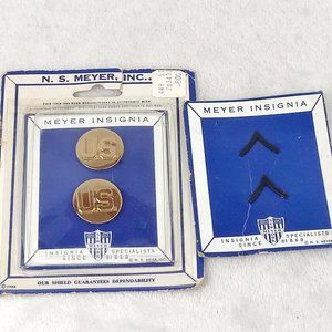 NS Meyer insignia lot of 2 military Vietnam war US
